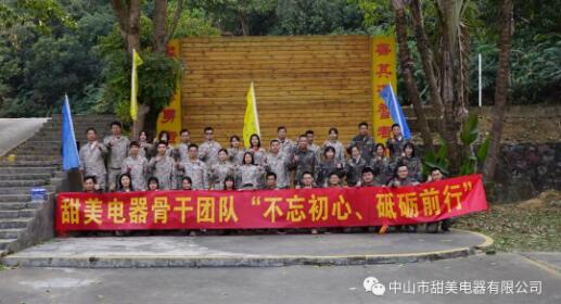 凝心聚力，再創(chuàng)輝煌！熱烈祝賀甜美電器2020年終述職暨骨干團(tuán)隊(duì)拓展等活動(dòng)圓滿(mǎn)舉行
